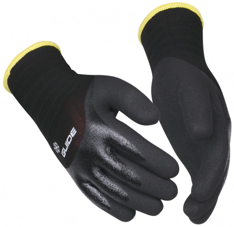 Guide 662W Handschoenen (Per 6 Paar per maat) Zwart
