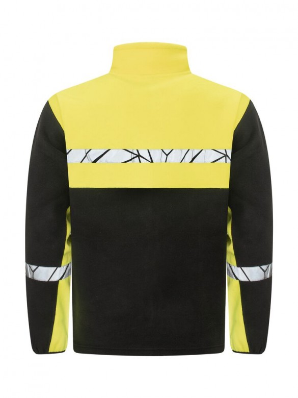 Projob Progression 7300 Fleece Fluo Geel/Zwart