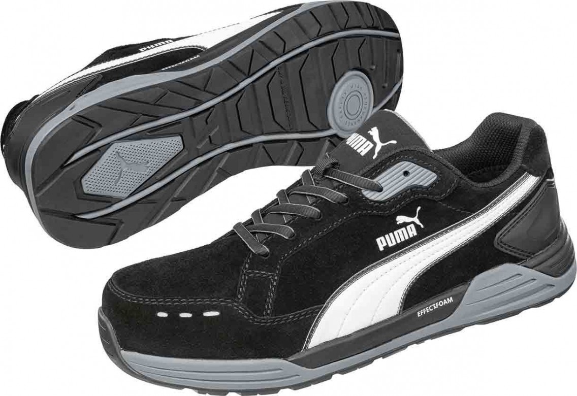 Veiligheidsschoenen Puma 64.465.0 "Airtwist Black Low" Laag S3 Zwart