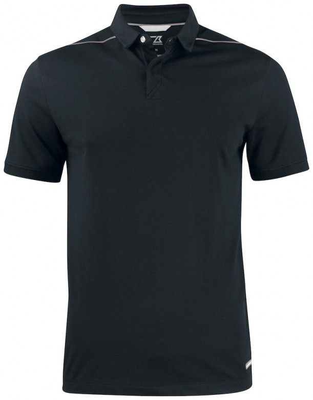 Cutter & Buck Advantage Performance Polo Heren Zwart