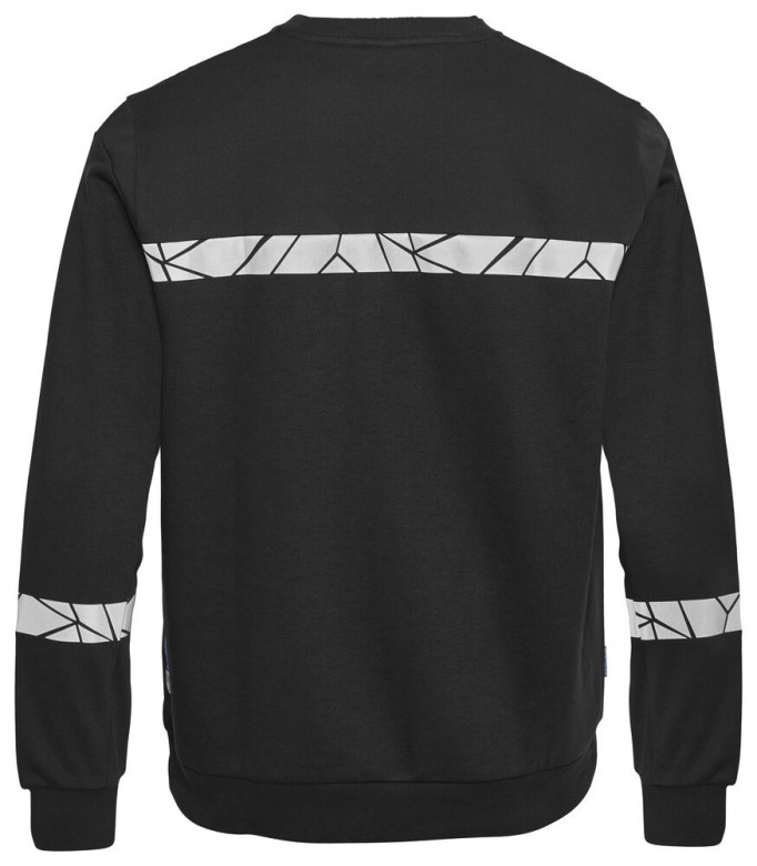 Projob Progression 7101 Sweater Ronde Hals Zwart/Zwart