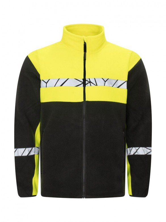 Projob Progression 7300 Fleece Fluo Geel/Zwart