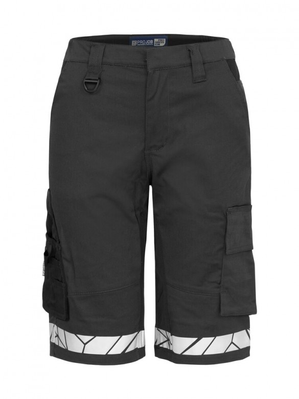 Projob Progression 7514 Stretchshort Dames Grijs/Zwart