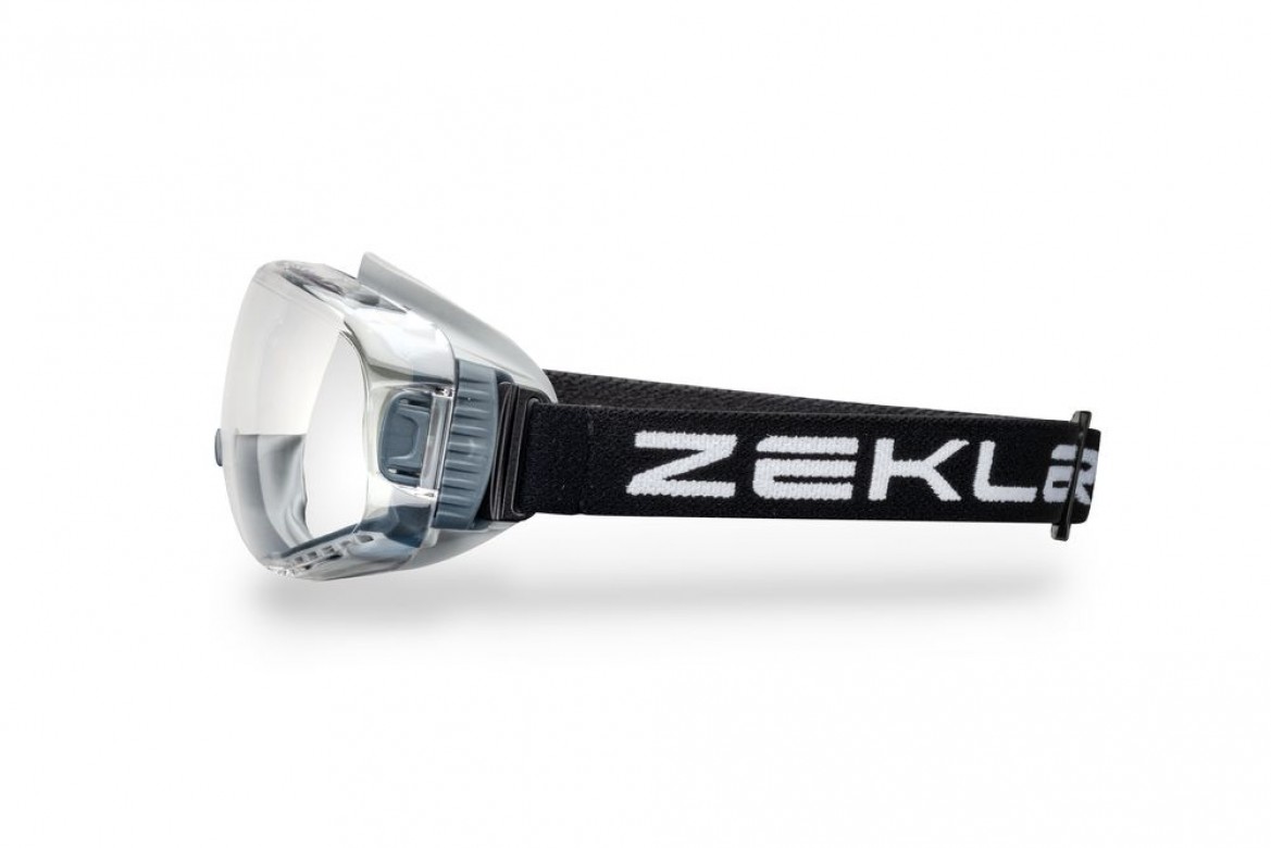 Zekler 96 HC/AF Clear Veiligheidsbril (3 Stuks)