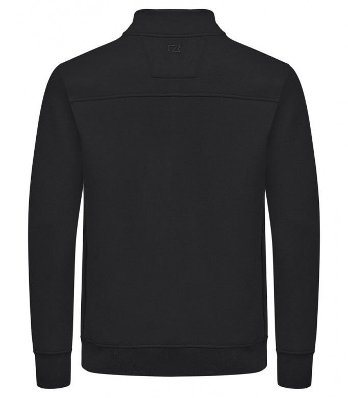 Cutter & Buck Pemberton Cardigan Full Zip Heren Zwart