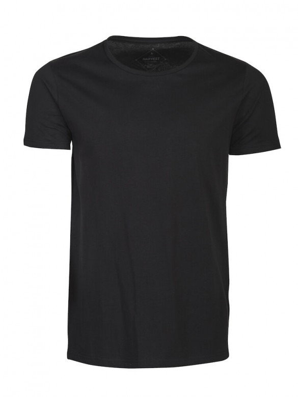 Harvest Twoville T-Shirt Heren Zwart