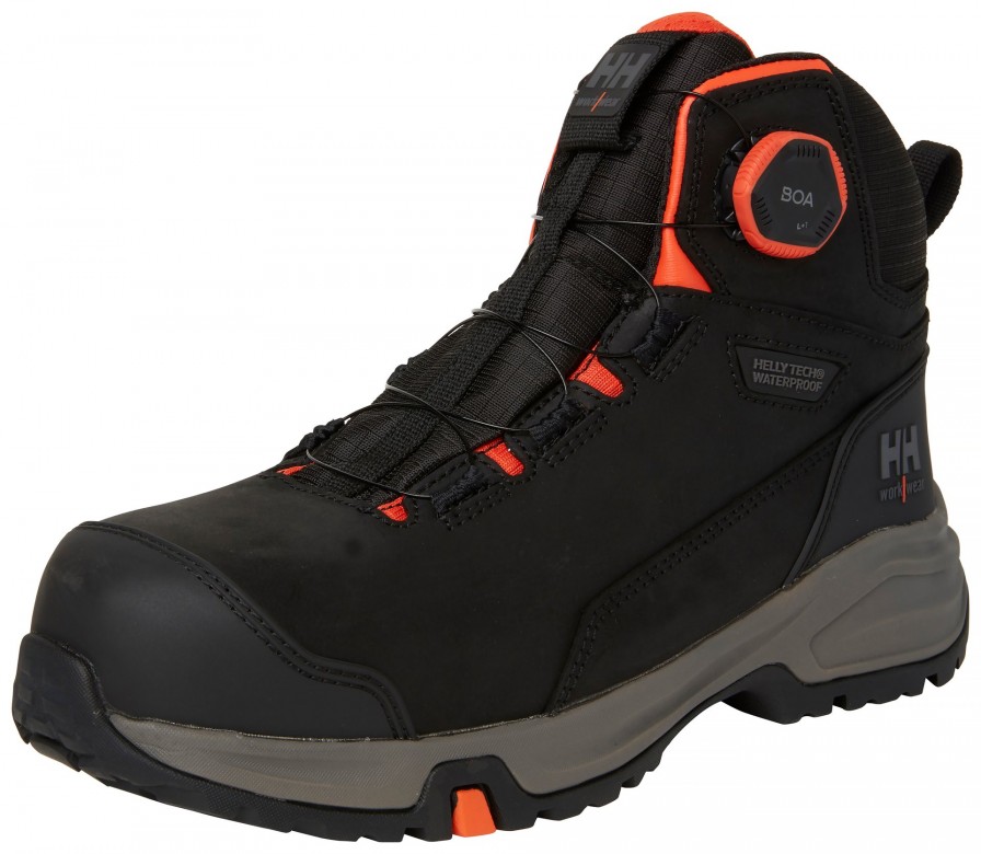 Helly Hansen 78443 Manchester LTR Mid Boa S7S Zwart