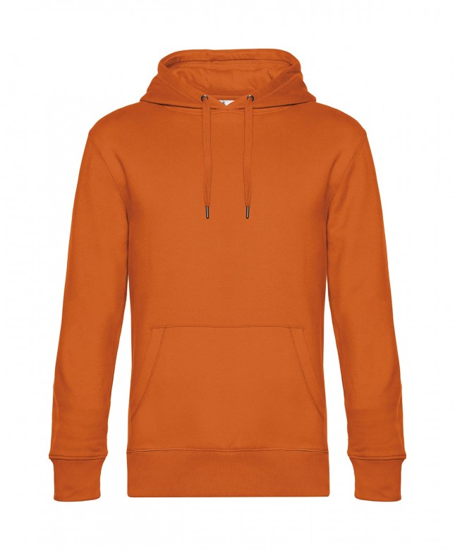 B&C King Hooded Hoodie  Oranje