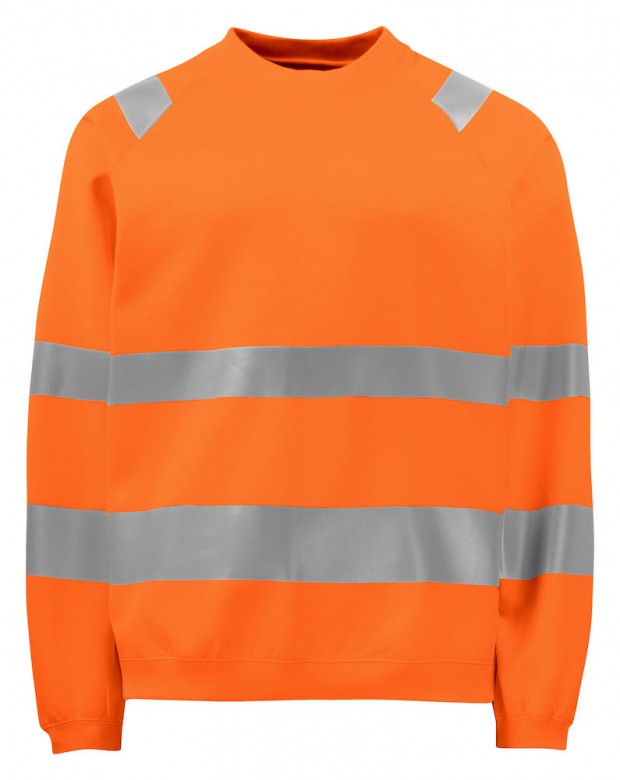 Projob Prio 6106 Sweater - EN ISO 20471 KLASSE 3 Oranje
