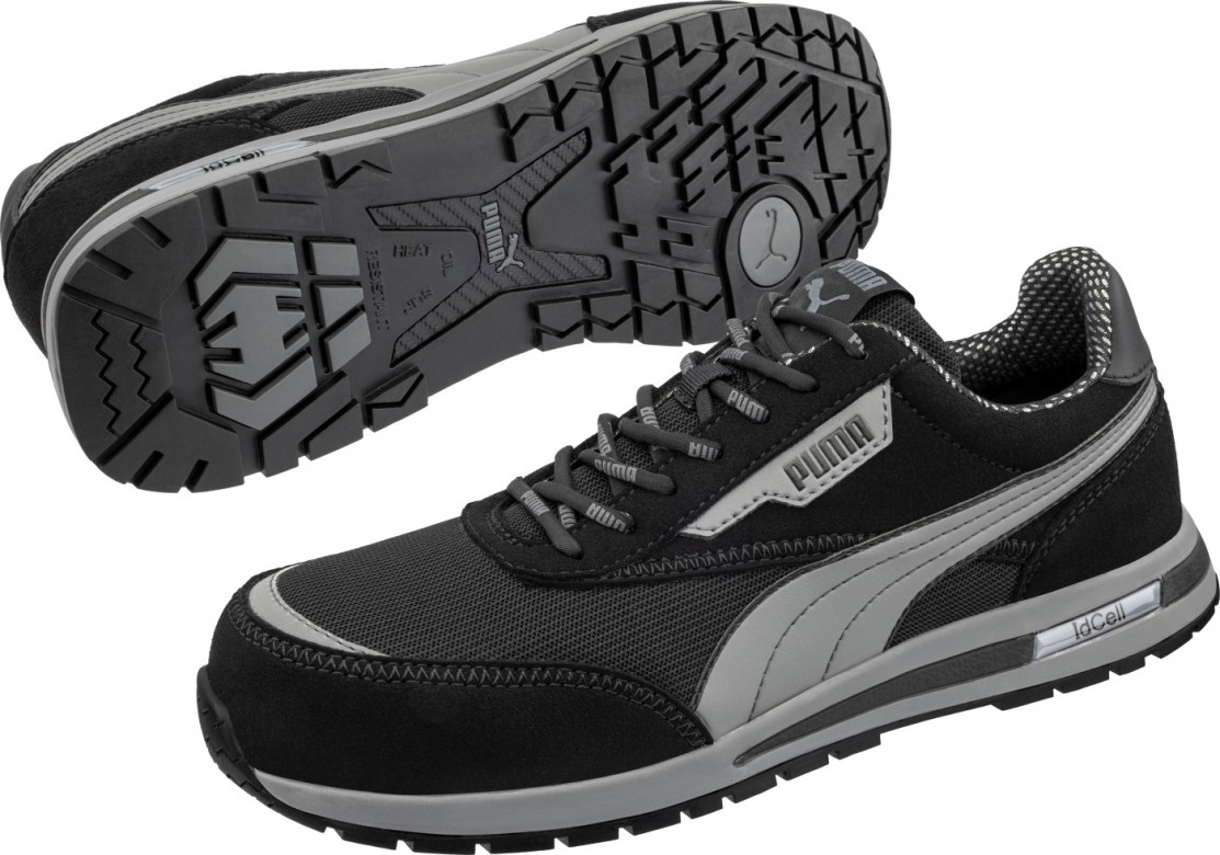 Veiligheidsschoenen Puma 64.470.0 "Rider Black Low" Laag S1PS Zwart