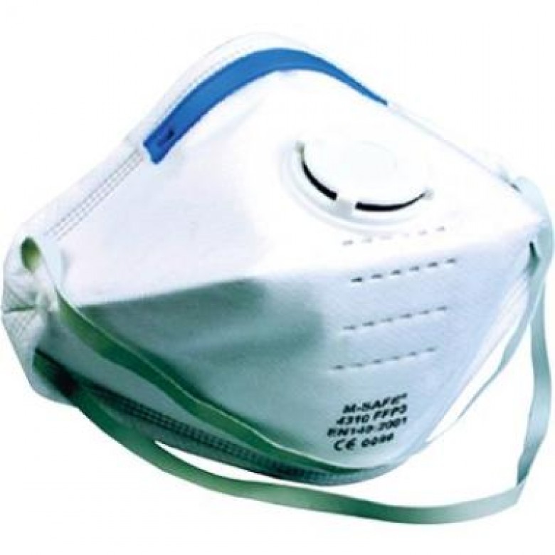 OXXA® Anga 4310 stofmasker FFP3 NR D met uitademventiel (Voor 20 stuks)