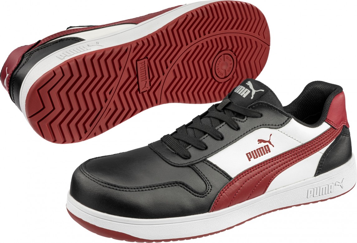 Veiligheidsschoenen Puma 64.020.0 "Frontcourt Low Red" Laag S3L Rood