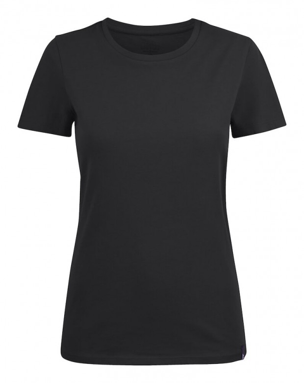 Harvest American U T-Shirt Dames Zwart