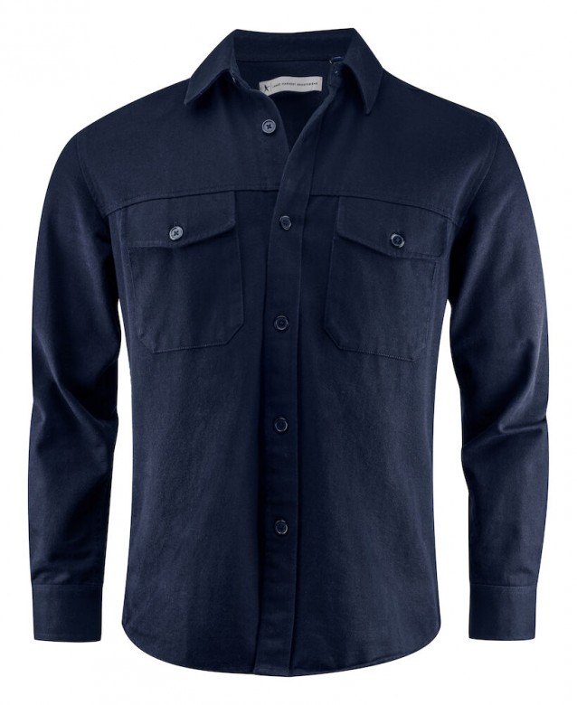 Harvest Highwoods Overshirt Unisex Marine