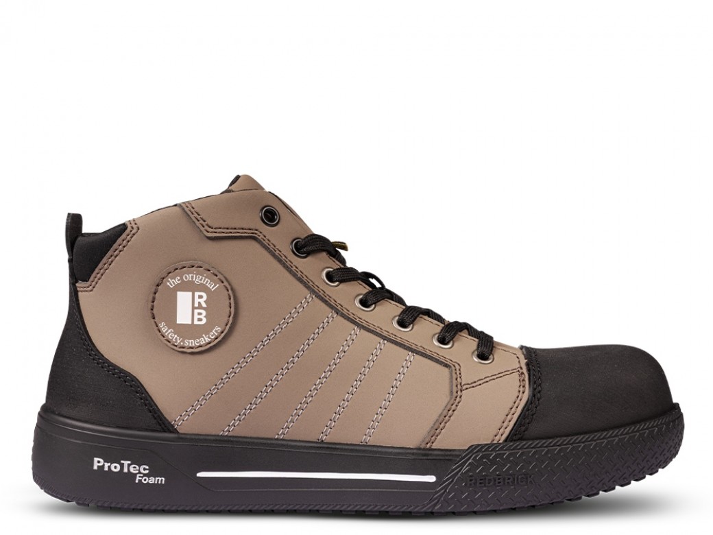 Redbrick Veiligheidsschoenen Jump High Hoog S3S Bruin