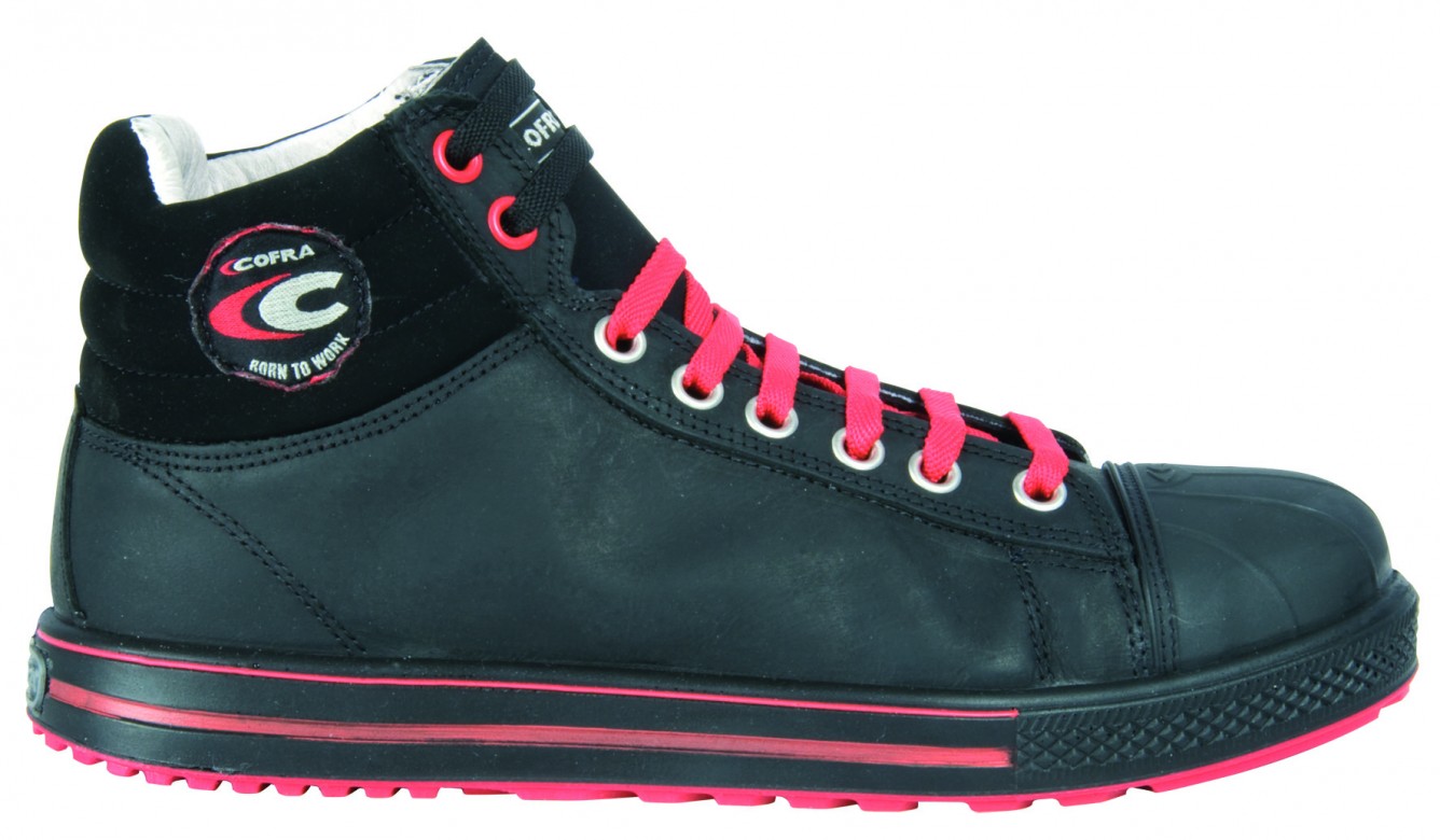 Cofra Veiligheidsschoenen Steal Hoog S3 Zwart