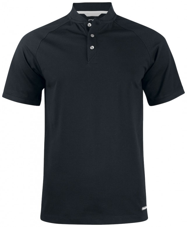 Cutter & Buck Advantage Stand-Up Collar Polo Zwart