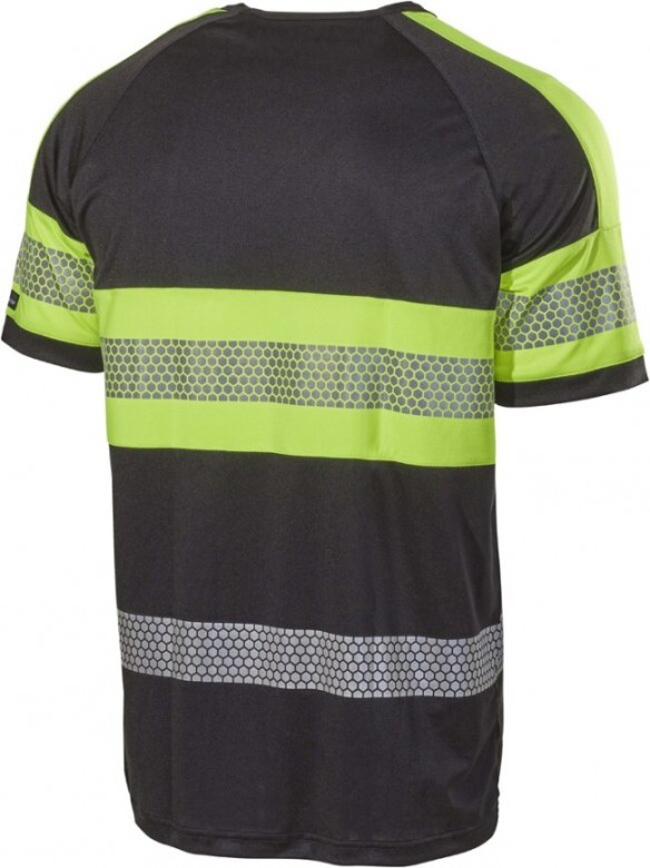 L. Brador T-Shirt 6110P Fluo Geel/Zwart