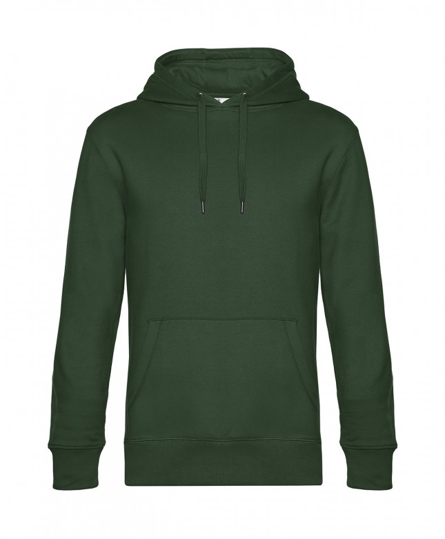 B&C King Hooded Hoodie  Groen