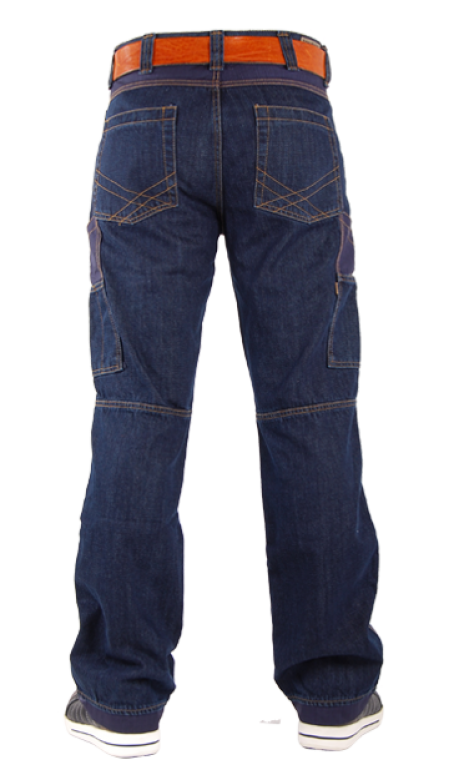 Crosshatch Toolbox-C Jeans Broek Donker Blauw