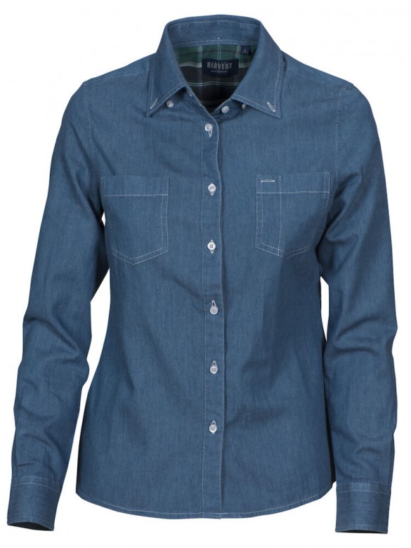 Harvest Jupiter Hemd Dames Blauw