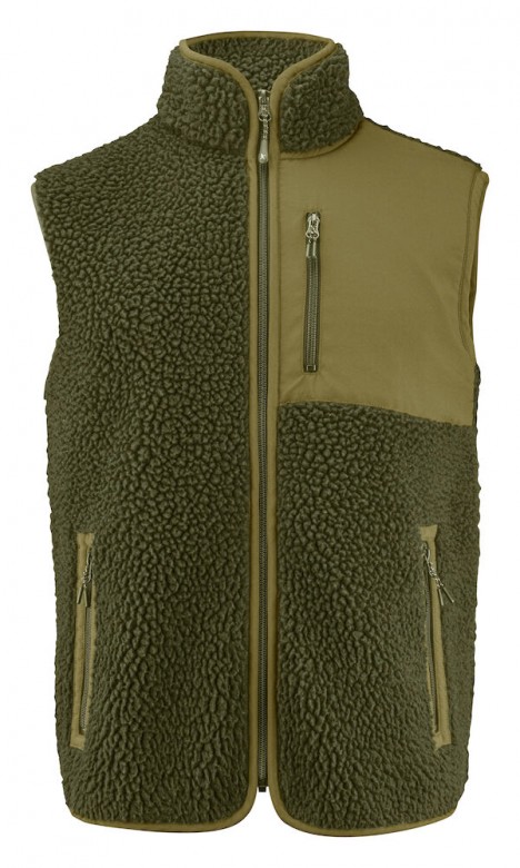 Harvest Kingsley Fleece Bodywarmer Heren Groen