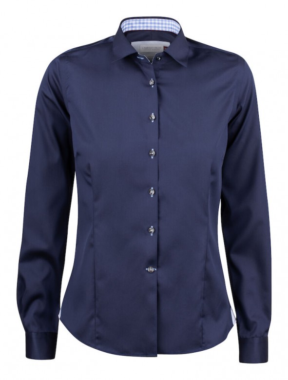 J. Harvest & Frost Red Bow 20 Dames Marine/Lichtblauw