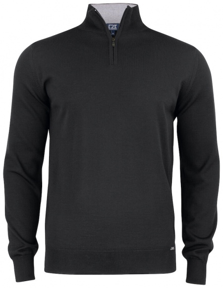 Cutter & Buck Everett Half Zip Sweater Heren