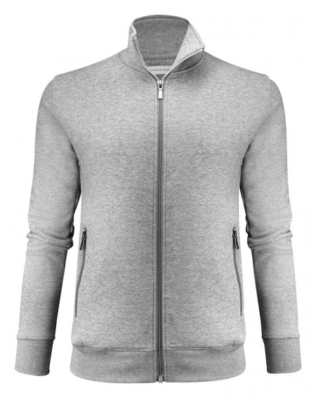 Harvest Melville Heights Sweater Volledige Rits Dames Grijs Mêlée