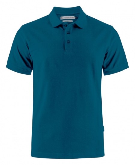 Harvest Neptune Polo Modern Fit Heren Petroleumblauw