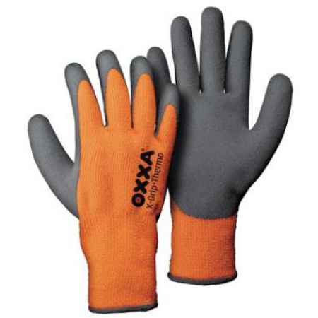 OXXA® X-Grip-Thermo 51-850 Handschoen (12 Paar) Grijs