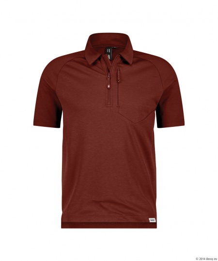 Dassy Polo Madidi Baksteenrood