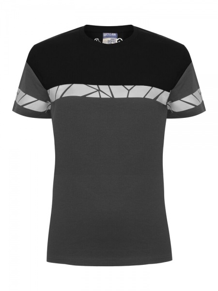 Projob Progression 7005 T-Shirt Korte Mouwen Dames Grijs/Zwart