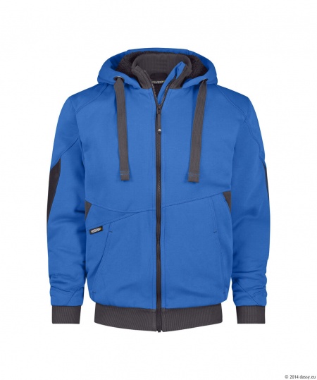 Dassy Sweater Pulse Azuurblauw/Antracietgrijs