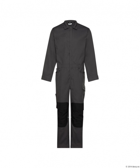Dassy Overall Moneo Antracietgrijs/Zwart