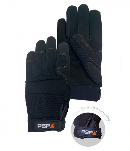 PSP 39-500 Mechanic Black Pro Werkhandschoen (12 Paar)