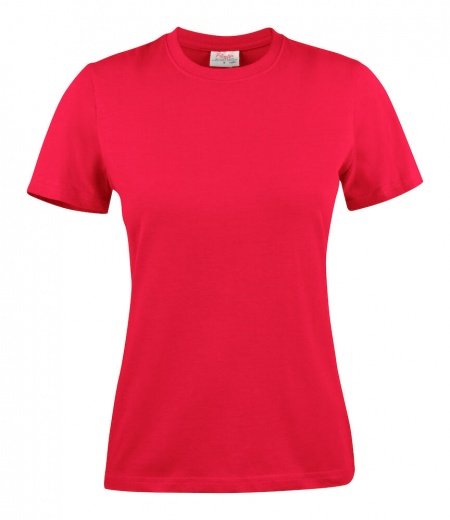 Printer Essentials Heavier Pro Lady T-Shirt Short Sleeves (3 stuks) Rood