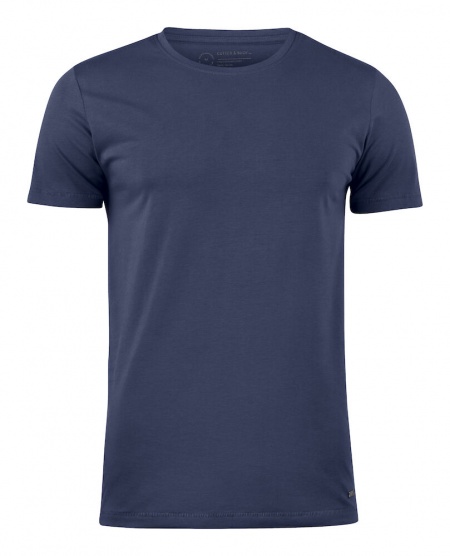 Cutter & Buck Manzanita Roundneck T-Shirt Heren Dark Navy