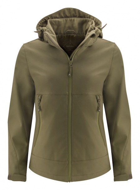 Harvest Lodgetown Softshell Jas Dames Groen