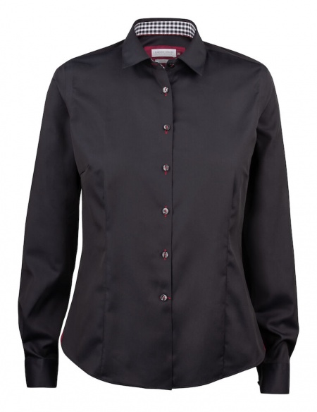 J. Harvest & Frost Red Bow 20 Dames Zwart/Rood
