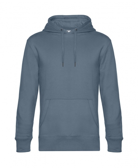B&C King Hooded Hoodie  Blu Sky