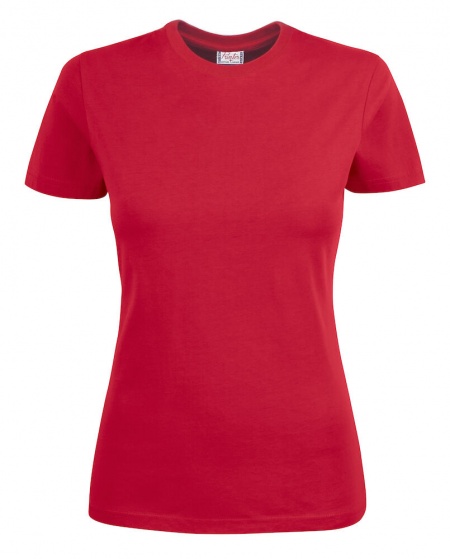 Printer Essentials Heavy T-Shirt Lady Short Sleeves (3 stuks) Rood