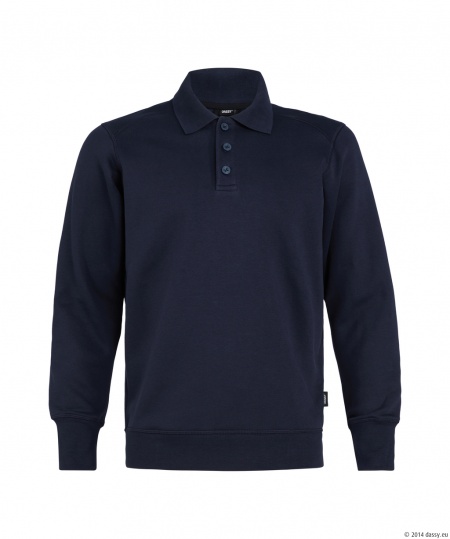 Dassy Polosweater Lucid Nachtblauw