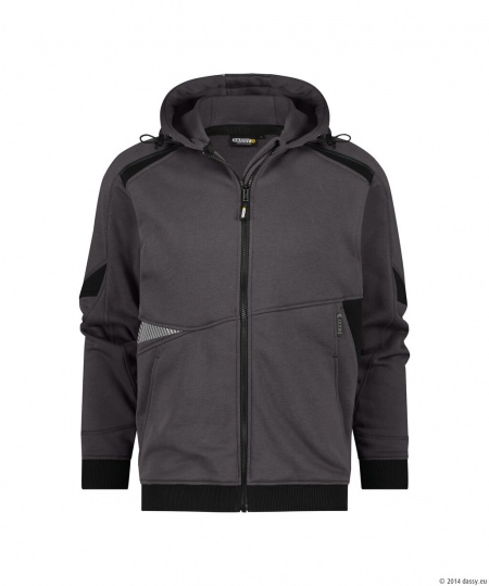 Dassy Sweater Lunax Antracietgrijs/Zwart
