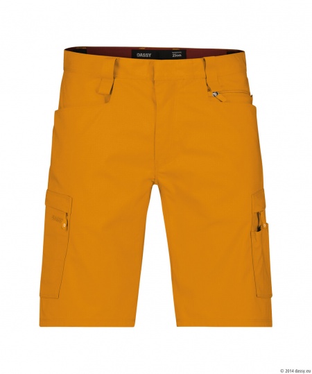 Dassy Werkshort Zion Zonnebloemgeel