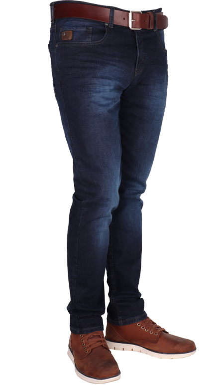 CrossHatch Vesper Dark Stretch Jeans Marine