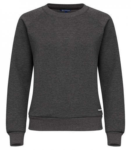 Cutter & Buck Pemberton Crewneck Dames Antraciet Melange