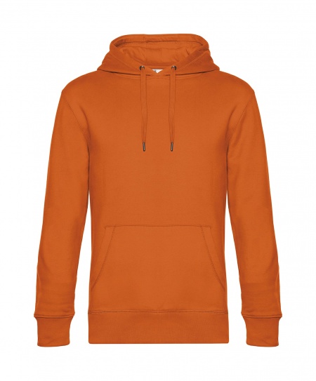 B&C King Hooded Hoodie  Oranje