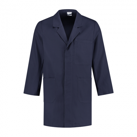 BT Stofjas Classic Drukknopen katoen Marine