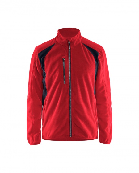 Blaklader Fleece 4730 Rood/Zwart